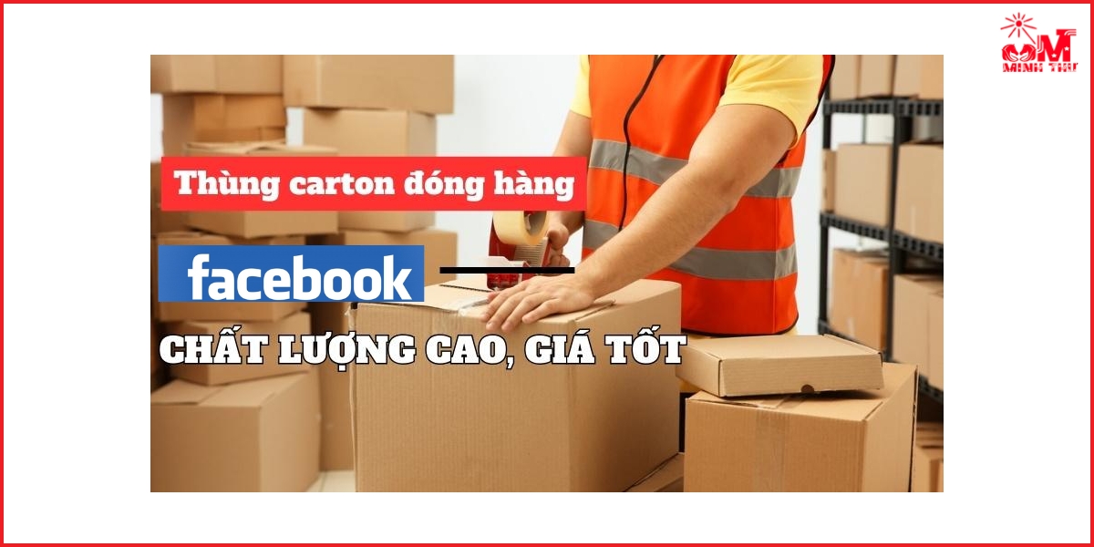 Bảng giá thùng carton đóng hàng Facebook