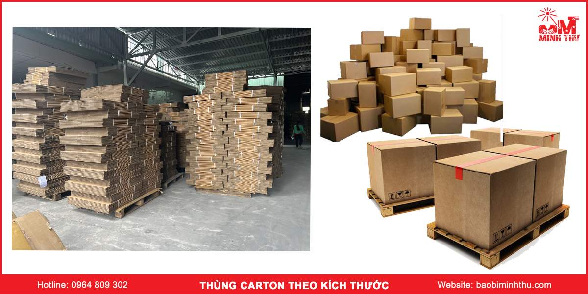 Đặt mua thùng carton theo kích thước