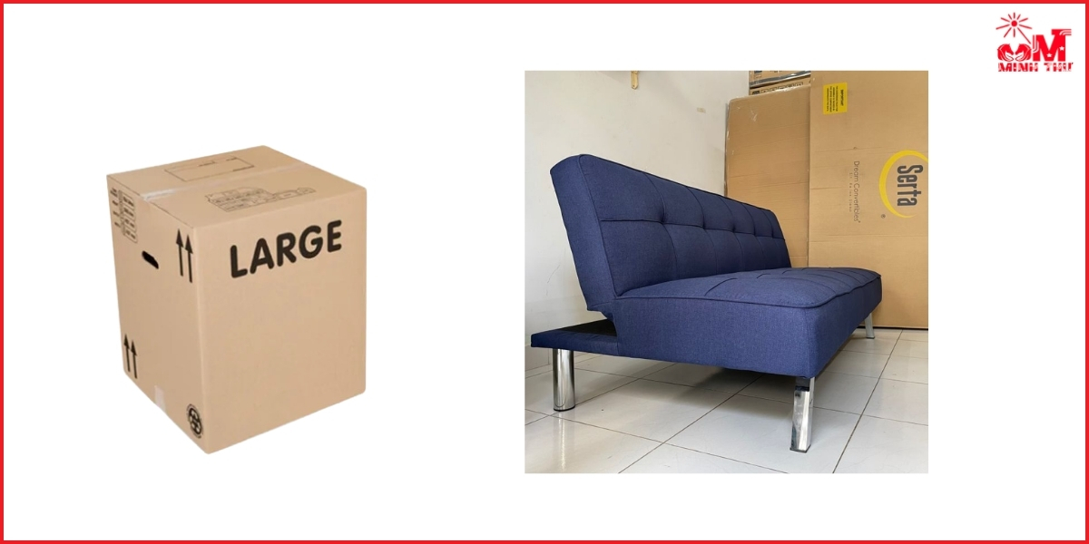 Những lưu ý về thùng carton đựng sofa