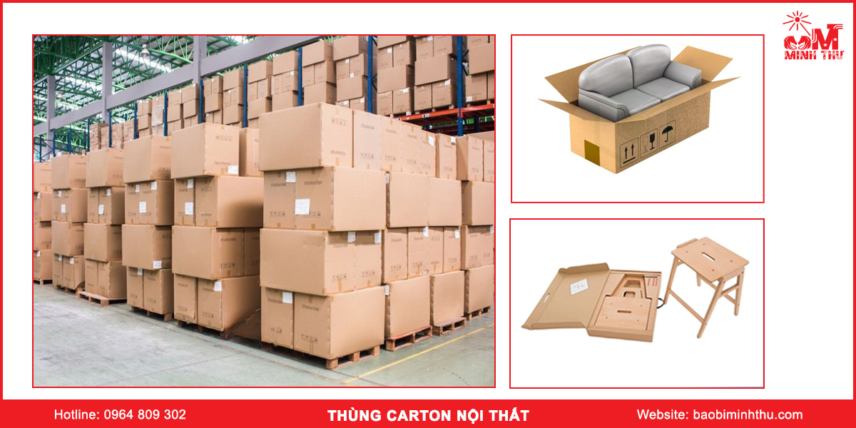 Ưu điểm của thùng carton nội thất