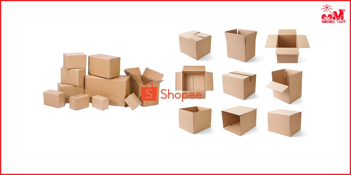 Thùng carton đóng hàng Shopee tại Minh Thư