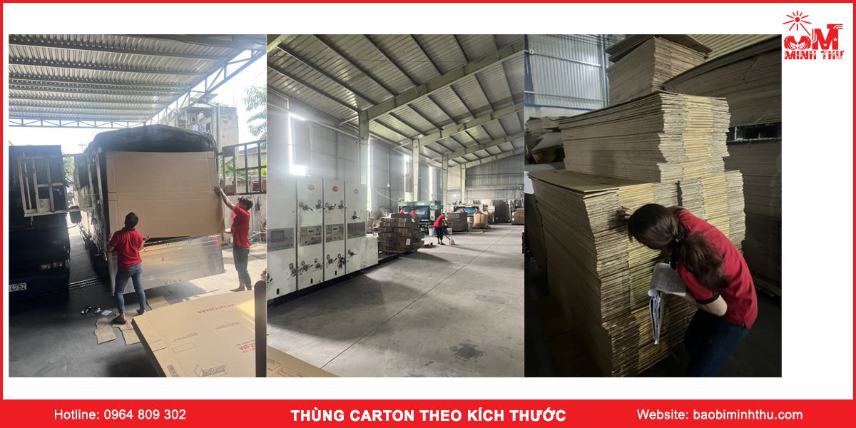 Thùng carton theo kích thước